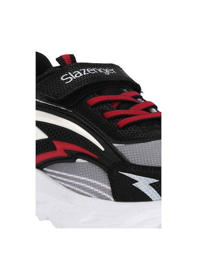 Slazenger Error I Erkek Çocuk Cırt Cırtlı Siyah Günlük Spor Ayakkabısı