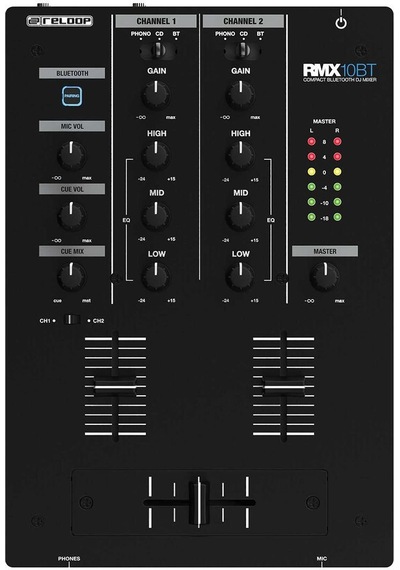 Rmx-10 Bt Compact Bluetooth Dj Mixer