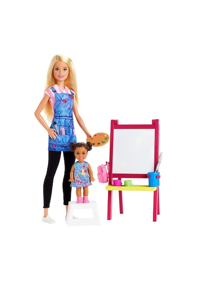 Barbie ve Meslekleri Oyun Setleri Resim Öğretmeni DHB63 - GJM29
