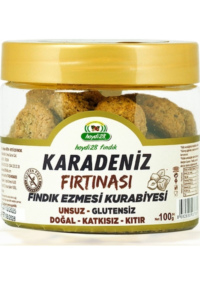 Fındık Ezmesi Kurabiyesi 100 G