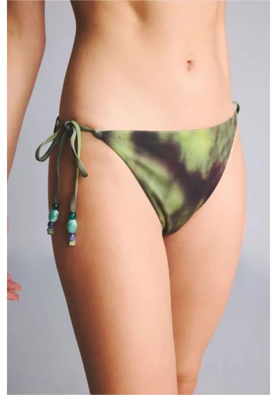 Defacto Regular Fıt Desenli Yeşil Bikini Alt G8727ax26smgn737 Yeşil-gn737
