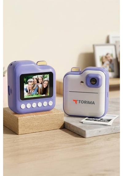 Özel Üretim Renkli Eğlence Çocuk Kamerası Çocuklar İçin Dijital Fotoğraf Makinesi Cmr15 Mor