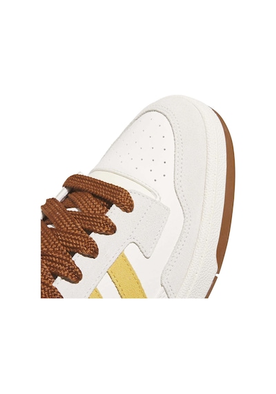 Adidas Rapıd Court Low Bej Erkek Sneaker Bej-beyaz-kahve