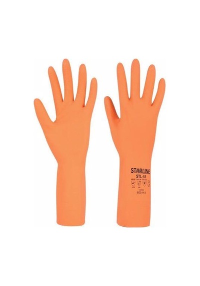 Kimyasal Nitril Eldiven Starline Stl-55 7-7,5 Numara 1 Çift