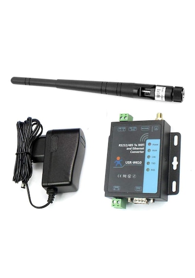 Usr-w610 Wifi, Rs232 Rs485 Seri Ve Ethernet Dönüştürücü Modbus Rtu - Tcp