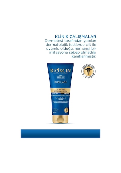 Bioxcin Sun Care Güneş Sonrası Yatıştırıcı Krem 200 Ml - Aloe Vera E Vitamini Pantenol Allantoin Termal Su