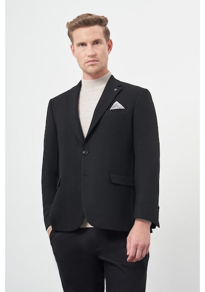 İmza Siyah Baskılı Gabardin Mono Yaka Tam Astar Çift Yırtmaç 2 Düğme 4 Drop Comfort Fit Classic Ceket 1002245157 Siyah İmza Siyah Baskılı Gabardin Mono Yaka Tam Astar Çift Yırtmaç 2 Düğme 4 Drop Comfort Fit Classic Ceket 1002245157 Siyah