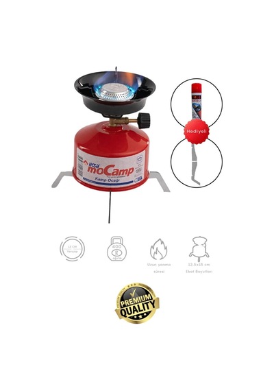 Kampocağı Outdoor Tekrar Doldurabilir Devrilmez Ayaklı Portatif Pişirme Metal Kamp Ocağı Seti Diğer