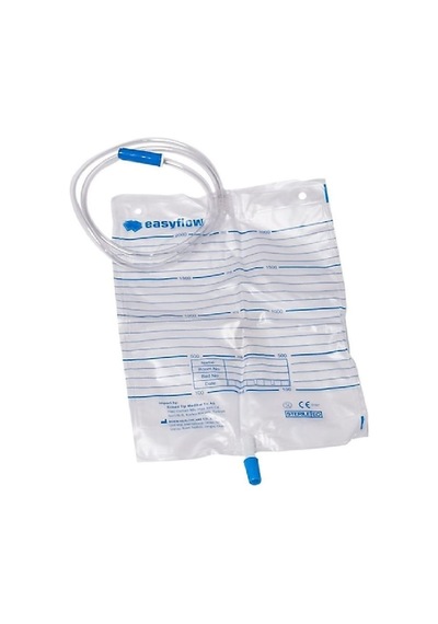 Musluklu Steril Idrar Torbası 2000 Ml 20'li Paket