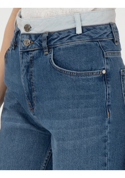 Pierre Cardin Kadın Açık Mavi Pantolon Jean 50301240-vr003 Açık Mavi