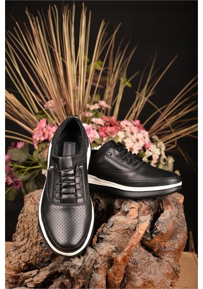 Pierre Cardin Erkek Yazlık % 100 Hakiki Deri Ortopedik Tabanlı Konforu Gün Boyu Yaşayacağınız Tarz Günlük Ayakkabı Siyah Pierre Cardin Erkek Yazlık % 100 Hakiki Deri Ortopedik Tabanlı Konforu Gün Boyu Yaşayacağınız Tarz Günlük Ayakkabı Siyah