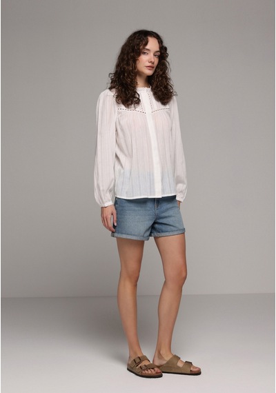 Colin's Colins Fashion Fit Kadın Beyaz Gömlek Cl1080395 Q1.v1 Ofw