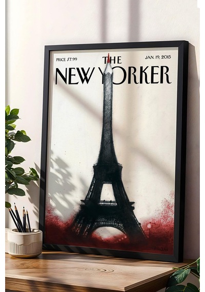 The New Yorker Çerçeveli Tablo January 19 2015