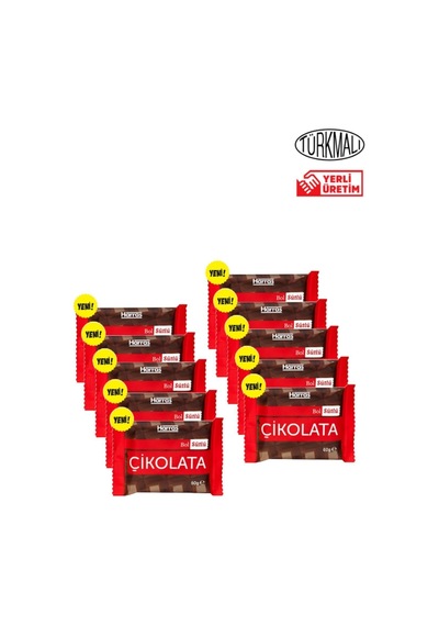 Bol Sütlü Çikolata 60gr X 10 Paket