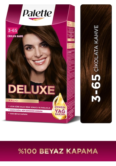 Palette Deluxe 3 - 65 Çikolata Kahve Saç Boyası (455871114)