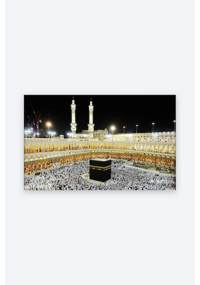 Tam Renk Kabe Dekoratif Kanvas Duvar Tablosu Altın