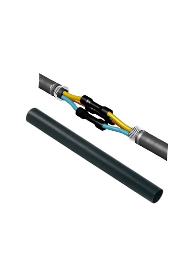 3 X 120 + 70 Mm² Isı Büzüşmeli Alüminyum İletkenli Ek Muflar 1 Adet Siyah