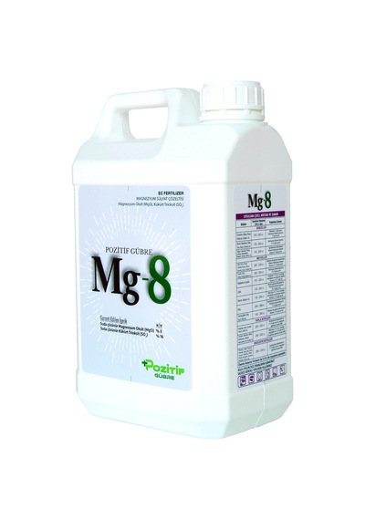 Magnezyumlu Gübre Magnezyum Noksanlığında 5 Litre Sıvı Gübre