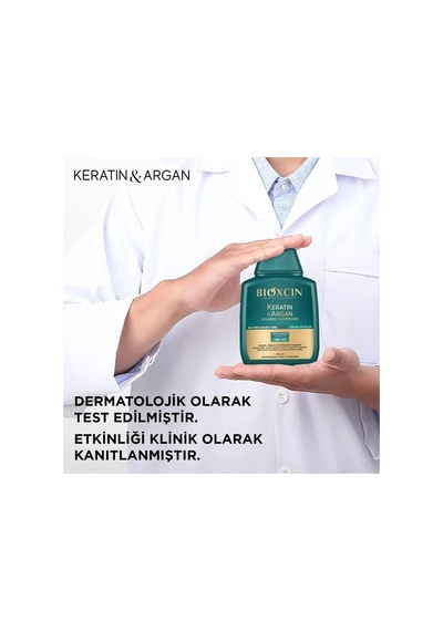 Keratin & Argan Onarıcı Şampuan300 Ml + Kertin Argan Saç Bakım Yağı Genel