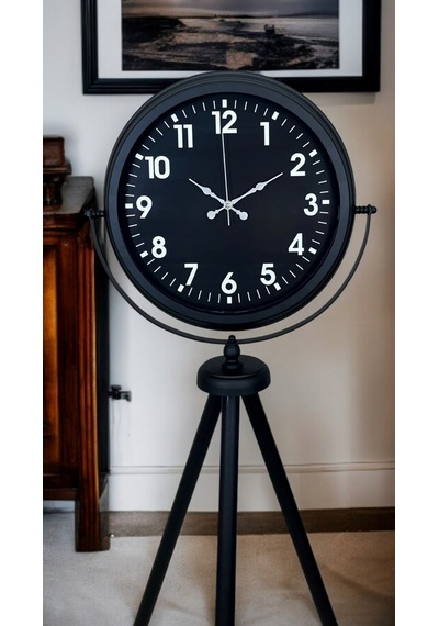Büro Ev Ofis Hediyesi İçin Design Stil Tripod Ayaklı Saat Diğer