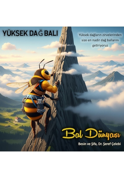 Bal Dünyası Besin ve Şifa Yüksek Dağ Balı 950 G