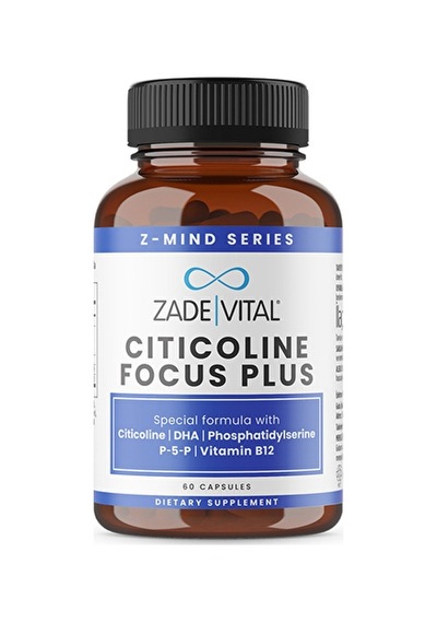 Zade Vital Citicolin Focus Plus Omega 3 60 Kapsül