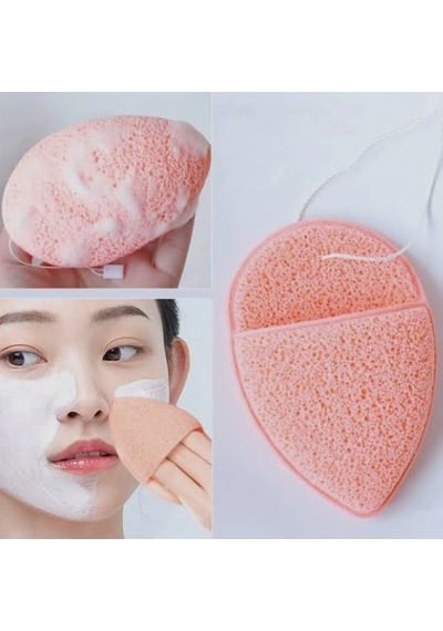 Mucit Home Yüz Temizleme Peeling Süngeri Parmak Geçmeli Yüz Temizleme Sünger