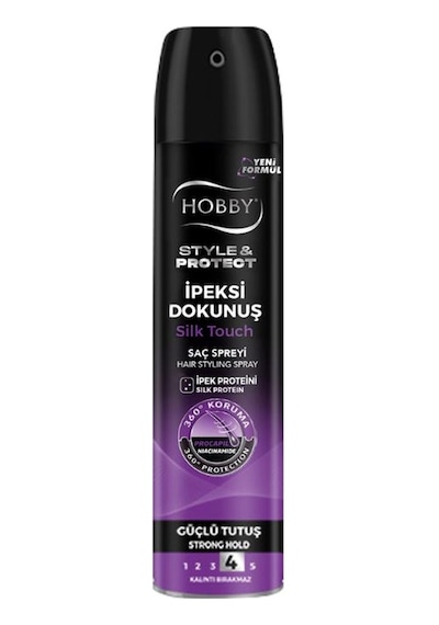Hobby İpeksi Dokunuş Güçlü Tutuş Saç Spreyi 250 ML
