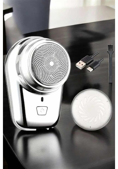 Seyahat - 960 - Tipi Tıraş Makinesi Tnabilir Kablosuz Mini - Dpmıx-hb - Paslanmaz Çelik Şarjlı