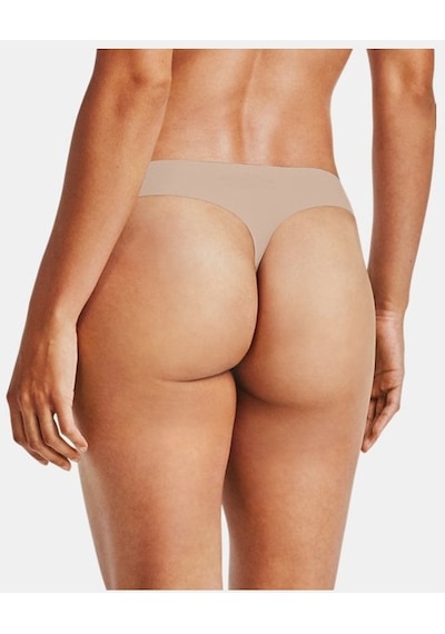 Under Armour Kadın UA Pure Stretch Tanga 3'lü Paket  1325615-004 Çok Renkli