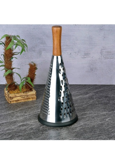 Ahşap Saplı Huni Rende 25cm Çelik Diğer