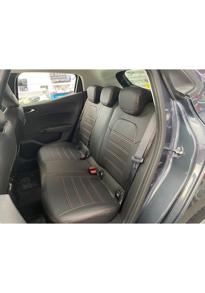 Renault Clio 5 Araca Özel Deri Oto Koltuk Kılıfı 529321608