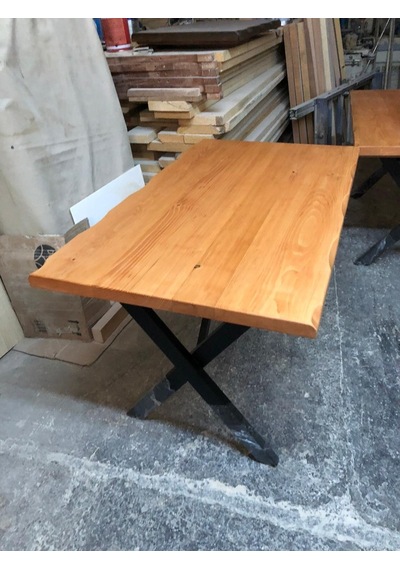 Bintaşmobilya Kayın Rengi Kütük Masa-130X80.Cm