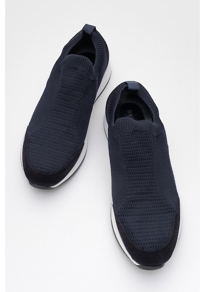 Dericlub Erkek Rahat Taban Triko Bez Bağcıksız Comfort Ayakkabı Cr 2302 Lacivert
