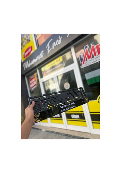 Kral Taçli Klasi K Model Plakalik - 665909719