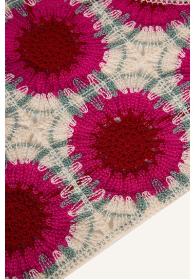Defacto Kadın Çiçekli Örme Bandana I6818ax26smkr1 Çok Renkli-kr1