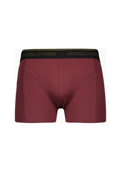Jack & Jones Jack&jones Erkek 3'lü Boxer 12300849.brd Çok Renkli