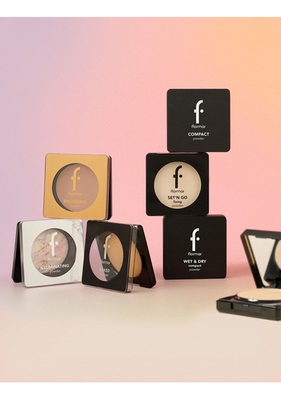 Flormar Wet Dry Powder W10 Apricot 8 G