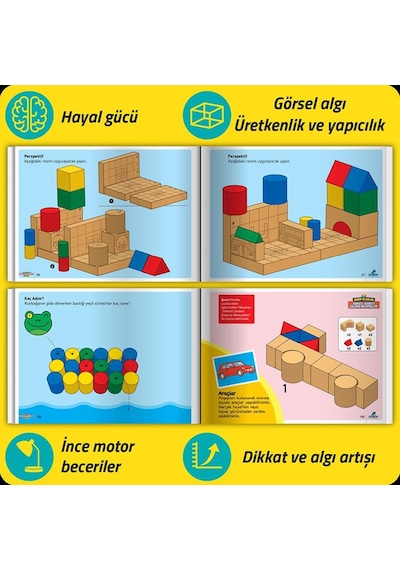 Dikkati Güçlendirme Seti Dgs Plus 4 Yaş Metal Kutu - Osman Abalı