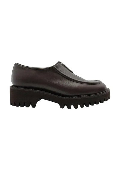 Poletto Hakiki Deri Kahve Loafer Düz 780 14-1013 Kahverengi