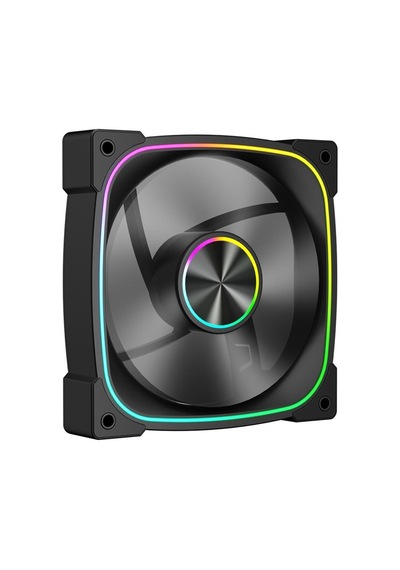 1st Player Fn7r 120mm Reverse 4pın Pwm + 3pın Argb Tekli Siyah Kasa Fanı Ob Standart