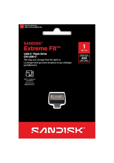 Sandisk Ultra Fit 1tb Sdcz530-1t00-g46 400mb/s Type-c Flash Bellek Siyah