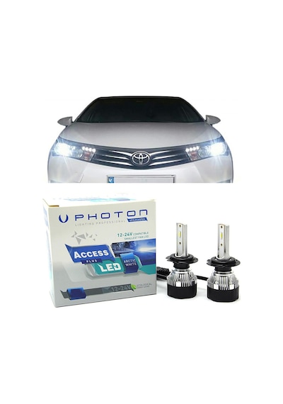 Toyota Corolla E170 Led Xenon Sis Farı Ampulü H11 Access Yeni Seri Beyaz 2013-2018