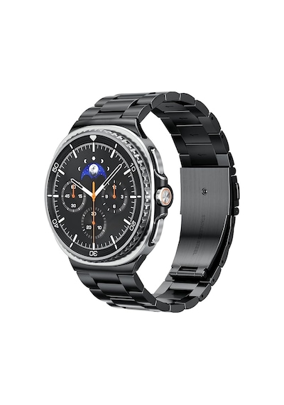 Samsung Galaxy Uyumlu Watch 8 42mm 44mm Classic 46mm Kordon Klipsli Metal Kordon 04 +kısaltma Aparatı