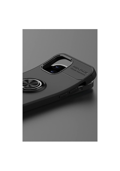 Apple iPhone  Uyumlu,  12 Kılıf Range Yüzüklü Silikon - Mavi
