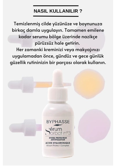 Byphasse Kirliliğe Karşı Koruyucu Serum Şerbeti 50 ML