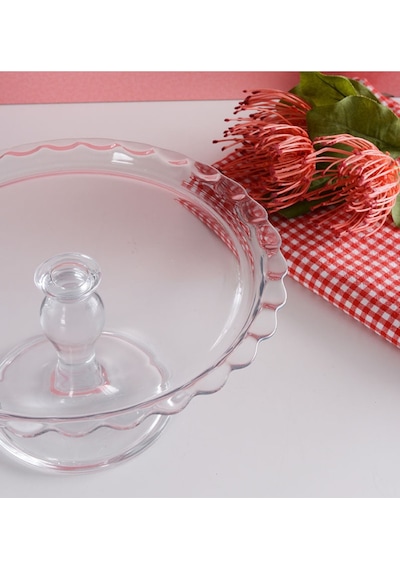 Paşabahçe Petite Ayaklı Patisseria - Pasta Servis Sunum Tabağı