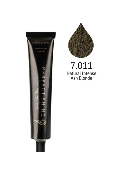 Perfect Shine Permanent Profesyonel Saç Boyası 100 ML Yoğun Küllü Kumral Ash - 7.011