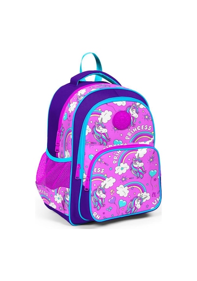 Coral High Orta Boy Okul Sırt Çantası Unicorn Desenli 23404