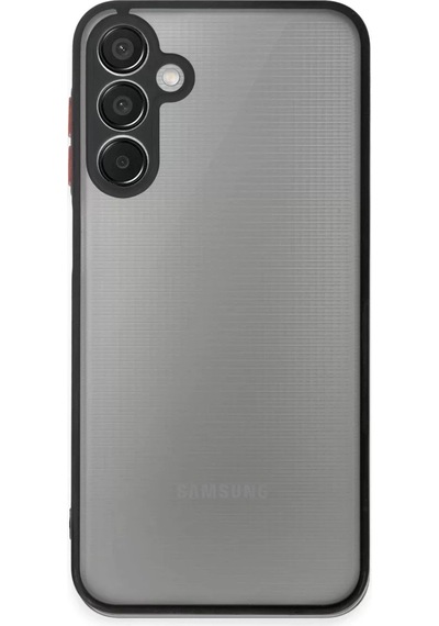 Newface Samsung Galaxy M15 Kılıf Montreal Silikon Kapak - Siyah